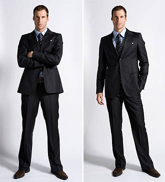 armani suit picture