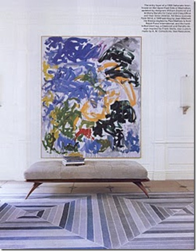 Jason Martin painting via elle decor