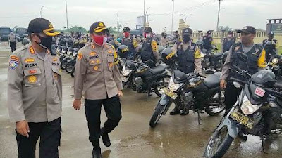 Persiapan Desa Tangguh Nusantara, Dirbinmas Polda Banten Lakukan Apel Kesiapsiagaan di Polres Serang