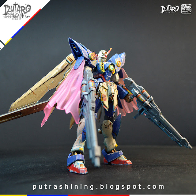 Izutaro Project Merdeka: HGBF 1/144 Wing Gundam Fenice Custom by Putra Shining