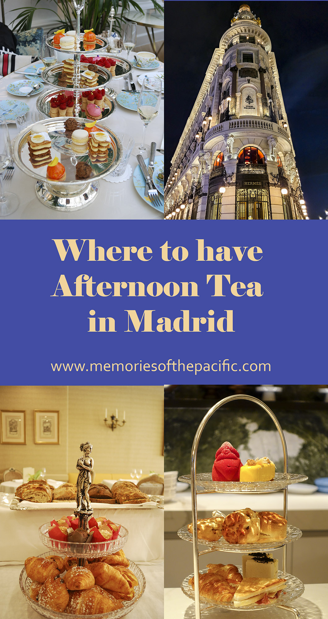 afternoon high tea merienda lujo luxury madrid