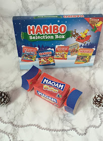 Haribo selection pack and cracker sweets 