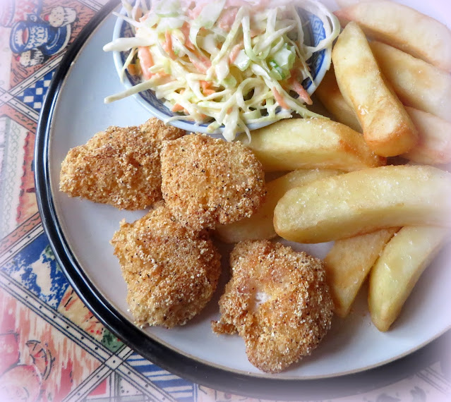 Cornmeal Crusted Cod Cheeks