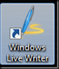 Windows Liver Writer Icon