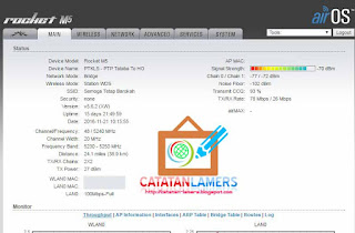 Point To Point (PTP) Wireless 40.2 Km Menggunakan Rocket M5 + RD34dBi