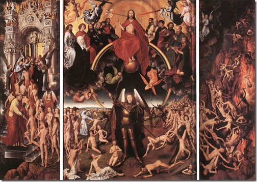 memling - tryptyk sądu ostatecznego (otwarty)