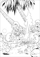 The Smurfs Coloring Pages