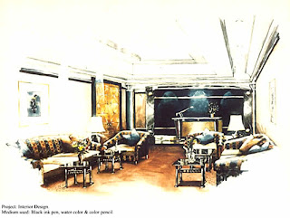 interior design drawing