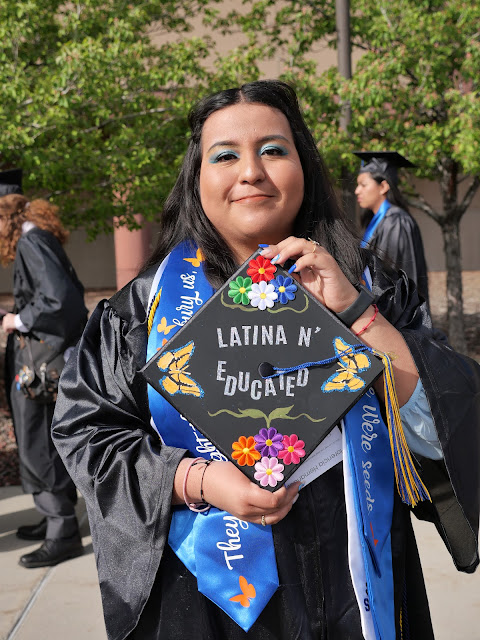 SLCC Latina Student at Commencement 2023