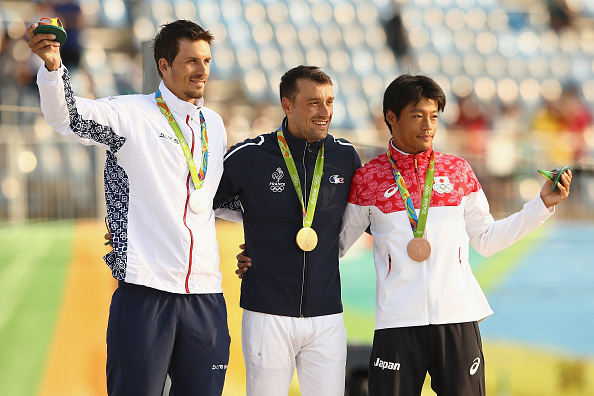 Gold : Denis Gargaud Chanut (France)  Silver : Matej Beňuš (Slovakia)  Bronze : Takuya Haneda (Japan)