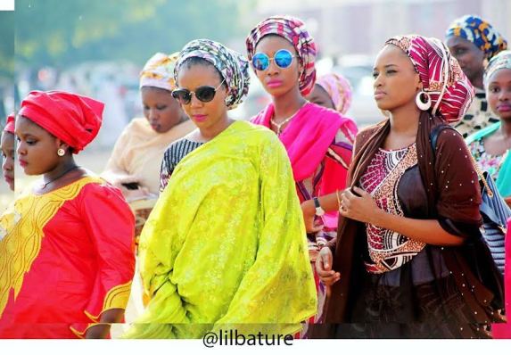 Photo: Emir of Kano's daughter and friends step out in style 