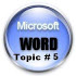 MS Word Topic 5 : Text Selection & Change Text Size