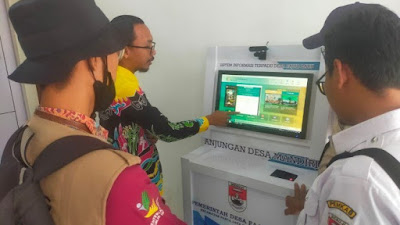 Menuju Desa Berbasis Digital, Desa Fajar Baru Kembangkan Pelayanan Online