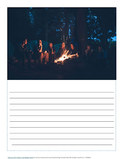 Camping Writing Prompts Free PDF Instant Download August 2021