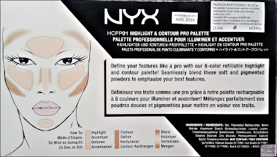 Nyx Highlight & Contour Profesionalna Paleta 