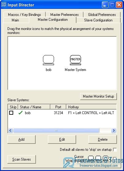 Input Director : un logiciel gratuit pour contrôler plusieurs ordinateurs avec un seul clavier et une seule souris