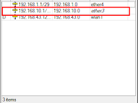 Setting IP Address Mikrotik