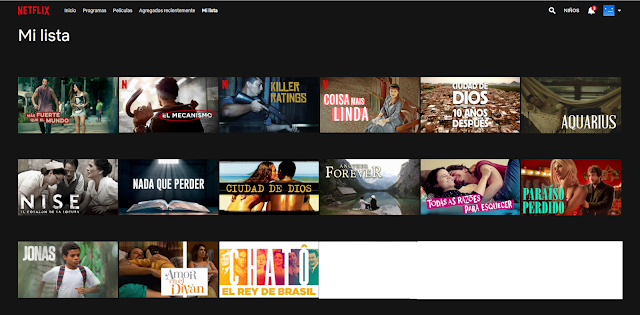 Películas brasileñas en Netflix