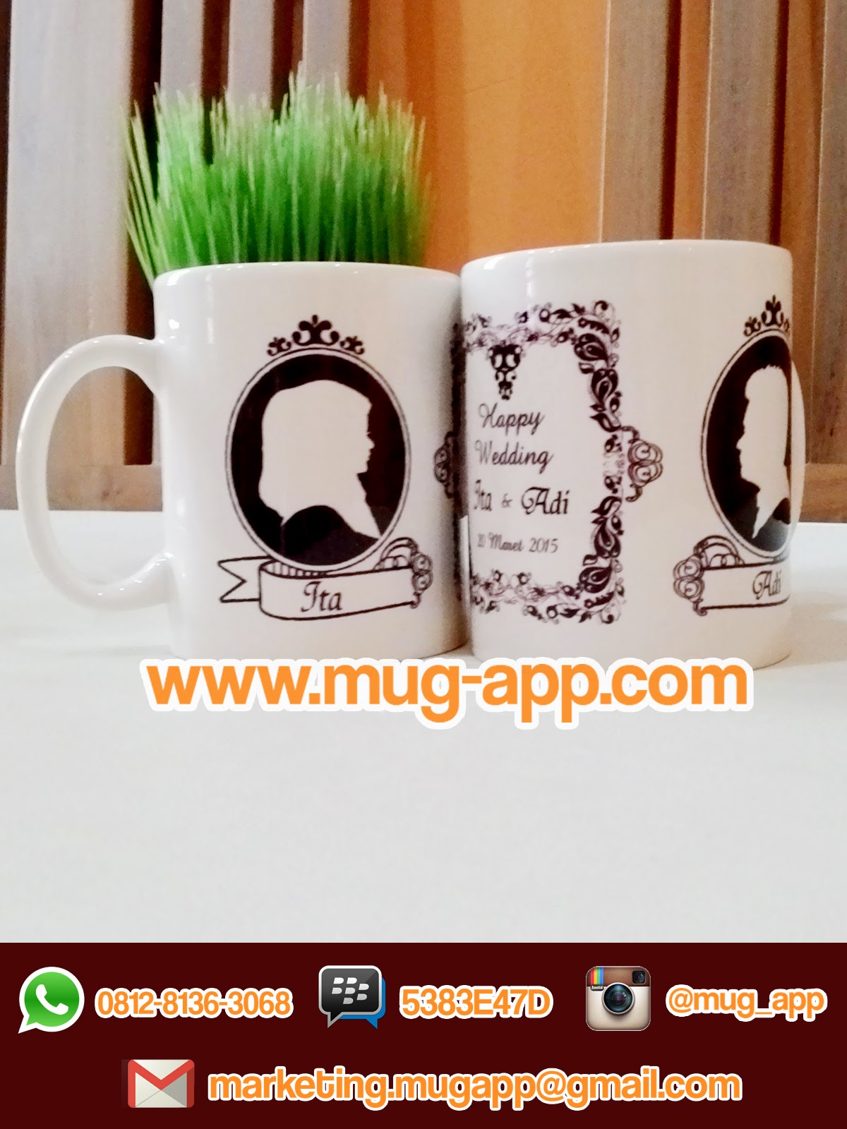  Gambar  Mug Desain  Siluet Pabrik Souvenir  Promosi Gambar  