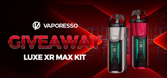 Win free Vaporesso LUXE XR Max Kit with our vaping giveaways