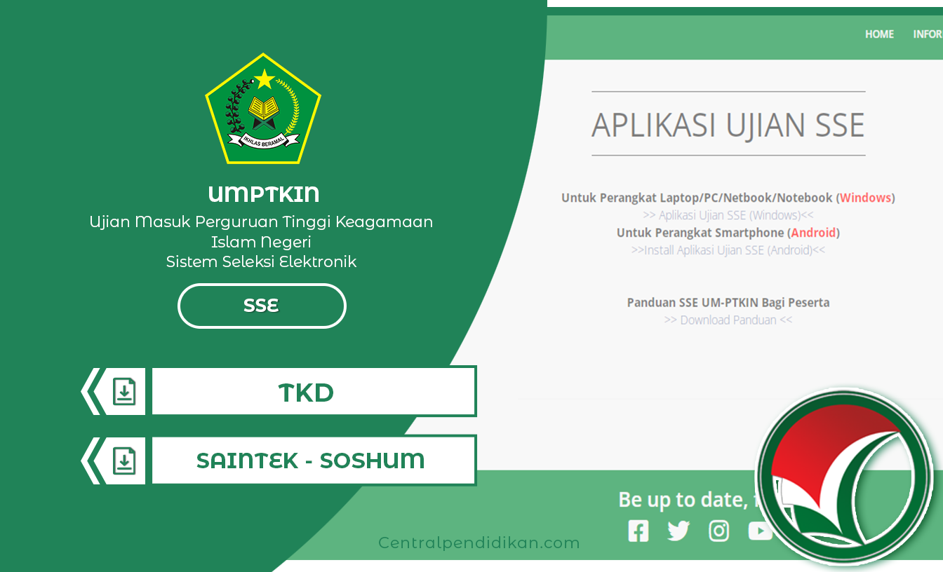 Soal UM-PTKIN TKD Tahun 2023 (SSE) Terbaru, PDF Gratis