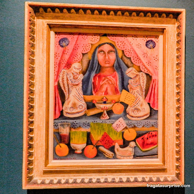 Pintura da Mexicana Maria Izquierdo "Altar de Dores"