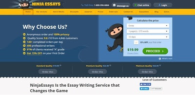 ninjaessays review