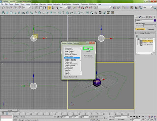 Animasi Path Path Contraint OK