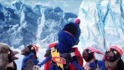 Sesame Street Episode 4263. Super Grover 2.0 Ice Block Party