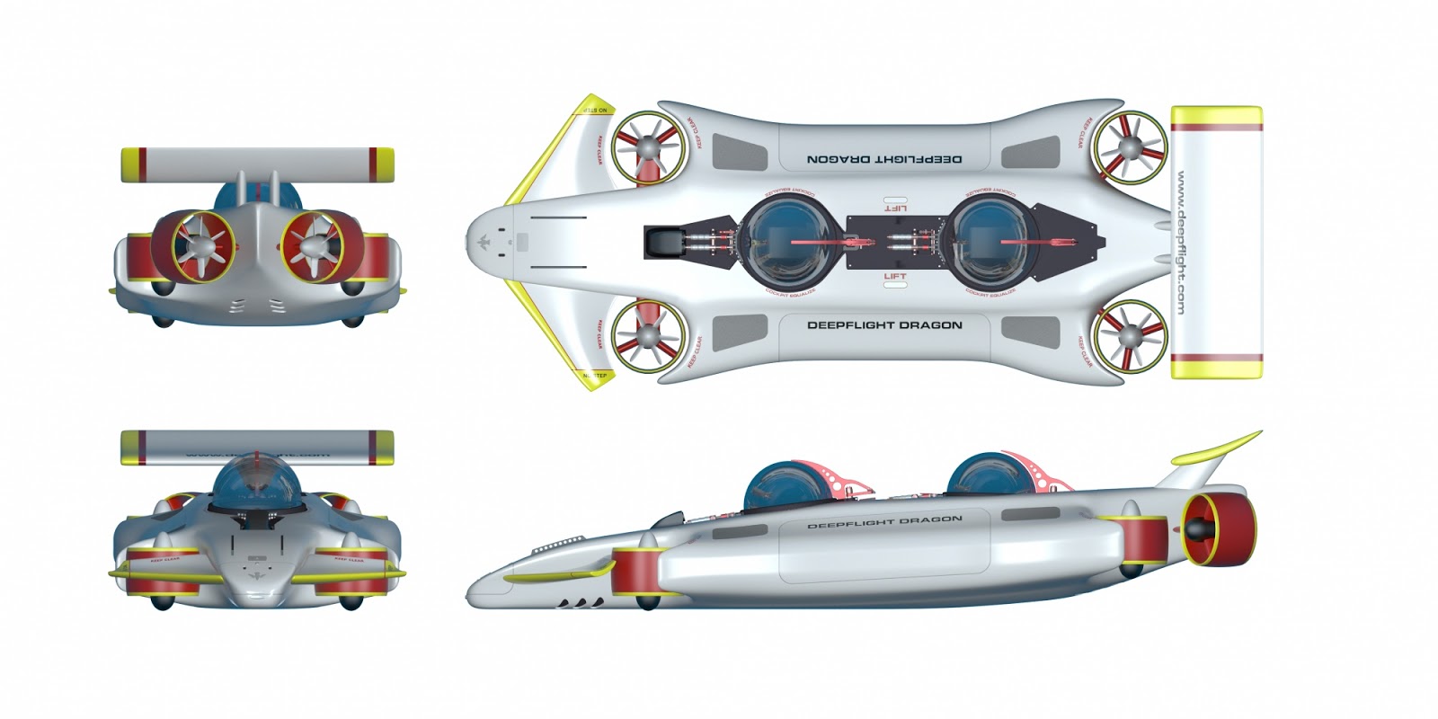 YACHT DESIGN - PROGETTAZIONE NAUTICA: DEEP FLIGHT DRAGON - A PERSONAL ...