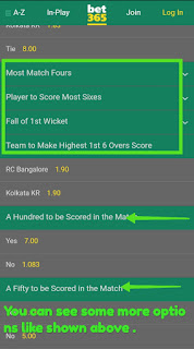 Bet 365 top scorers ,top batsman,predictions , dream 11