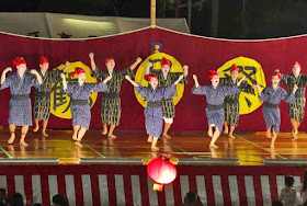 dance, kimonos, festival, Okinawa
