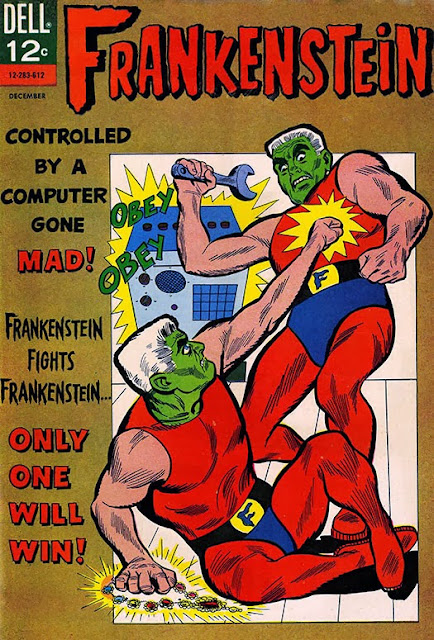 Frankenstein vs Frankenstein - frankenstein #3 - dell comics