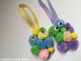 Simple Easter decorations and crafts for children