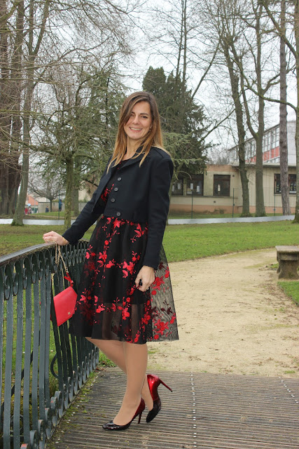 robe maje, look du jour, les petites bulles de ma vie