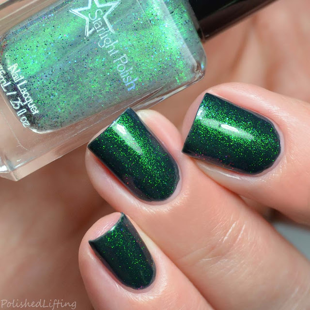 shimmer nail polish topper