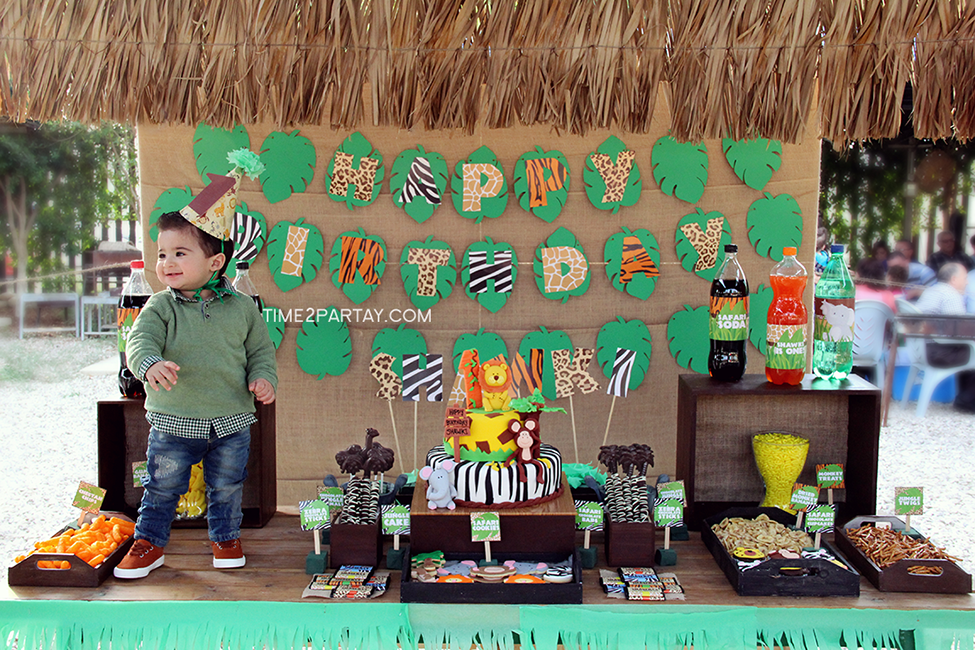 Jungle Themed First Birthday Party Time2partay Com