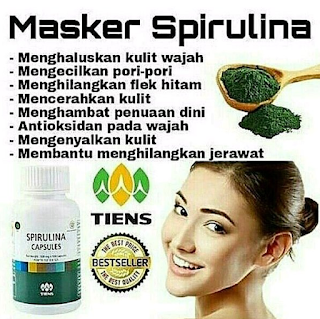 Masker Spirulina Tiens Dan Madu