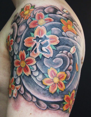 Arm Flower Tattoo Designs