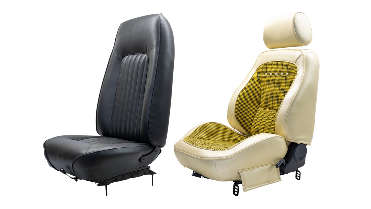 Distinctive Industries Original and Custom Seats for classic muscle cars