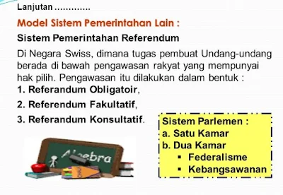 Sisitem pemerintahan referendum adalah variasi dari sistem pemerintahan parlementer dan presidensial