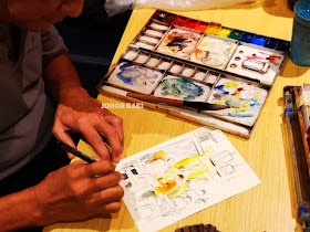 Food Sketching with Scenic Rangers at Noodle Place @ Orchard Gateway 猎影骑兵