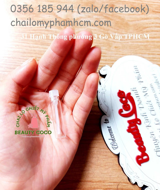 Chai mẫu thử 1ml chiết nước hoa