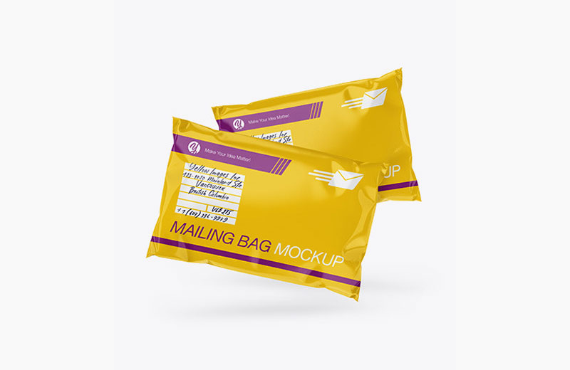 Download Mail bag mockup