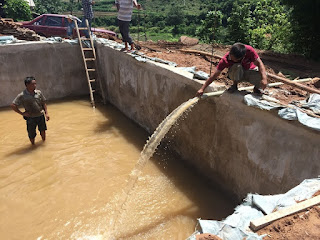 4KW Solar powered irrigation system in YunNan China