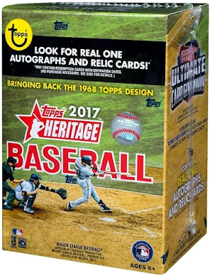 2017 Topps Heritage Baseball Trading Cards