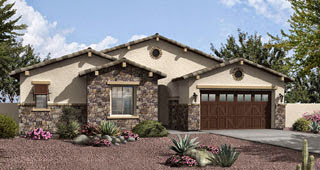 The Bridges Marigold floor plan by Maracay Homes Gilbert 85298