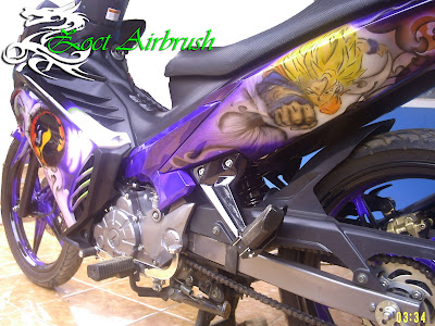 Modifikasi Motor Jupiter Mx Pertama