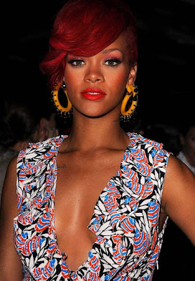 Rihanna Costume Hoop Earrings