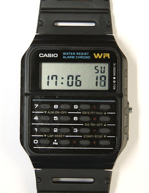 CASIO CA-53W, EL FAMOSO RELOJ CALCULADORA